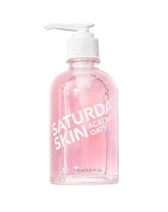 Очищающий гель-антиоксидант çai berry + oats с экстрактами ягоды асаи 150 Saturday skin