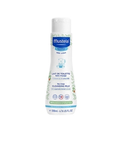 Натуральное очищающее молочко с авокадо No Rinse Cleansing Milk, не требует смывания 200 Mustela