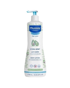 Увлажняющий лосьон для тела с авокадо Hydra Bebe 750 Mustela