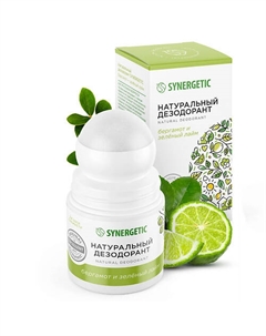 Натуральный дезодорант "бергамот - зеленый лайм" 50 Synergetic