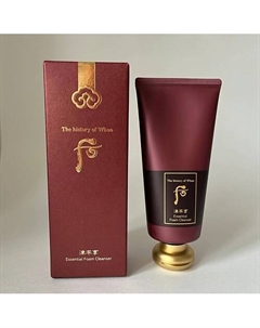 Пенка с лепестками роз и золотом Gongjinhyang Facial Foam Cleanser 180 The history of whoo