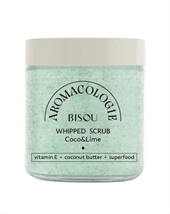 Взбитый скраб для тела Кокос-Лайм 250 Bisou