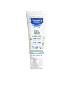 Увлажняющий крем для лица с экстрактом авокадо Hydra Bebe Facial Cream 40 Mustela