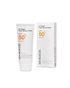 Выравнивающий солнцезащитный крем SPF 50 PA++++ 60 Seohwabi