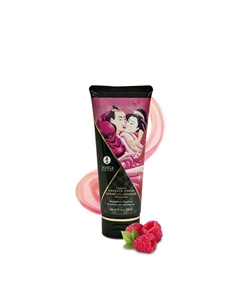 Массажный крем для тела Необыкновенные поцелуи Малиновое чувство 200 Shunga