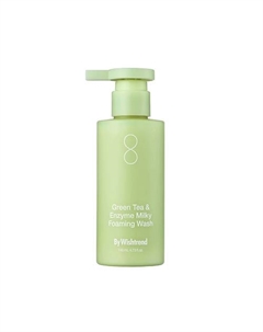 Пенка для умывания с зеленым чаем и энзимами Green Tea & Enzyme Milky Foaming Wash 140 By wishtrend