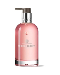 Мыло житкое Delicious Rhubarb & Rose Fine Liquid Glass Bottle 200 Molton brown