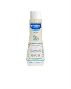 Нежный детский шампунь с экстрактом авокадо Bebe Gentle Shampoo 200 Mustela