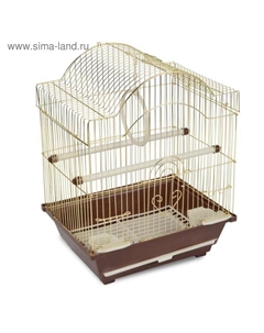 Клетка для птиц, 30×23×39 см, золото Triol