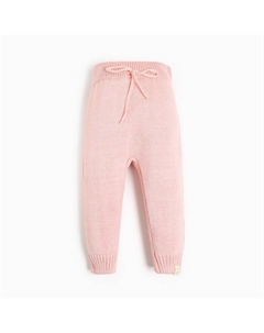 Штанишки вязаные, рост 68-74 см, цвет розовый Крошка я
