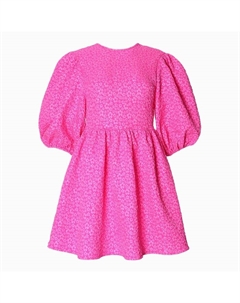 Платье с вырезом на спине мини женское, размер XL, розовое Mist