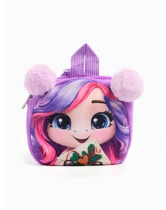 Рюкзак детский новогодний «Лошадка с ушками» Nazamok kids