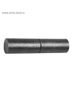 Петля «», 32×140 мм, галтованная, цилиндрическая, с впрессованным шариком Сибин