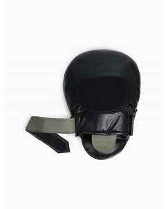 Лапы боксёрские изогнутые, GEL-TECH, ПУ, пара, чёрный, зелёный Fight empire