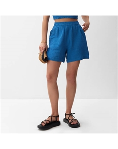 Шорты женские Muslin размер М, синие Mist