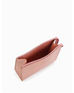 Косметичка треугольная на молнии, розовая Bagsland