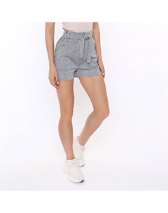 Шорты женские повседневные, цвет чёрно-белый, размер 48 Натали