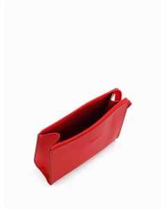 Косметичка треугольная на молнии, красная Bagsland