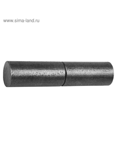 Петля «», 28×120 мм, галтованная, цилиндрическая, с впрессованным шариком Сибин