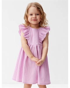 Платье для девочки, лиловое, рост 122 см Minaku