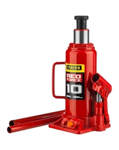 Домкрат гидравлический бутылочный PROFI 43160-10, 200-385 мм, 10 т Stayer