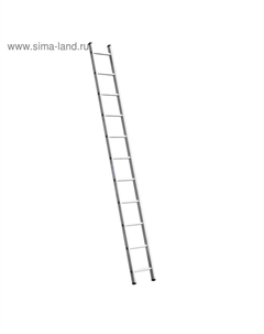 Лестница приставная «» 38834-11, высота 307 см, 11 ступеней Сибин