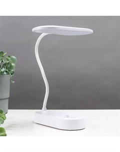 Настольная лампа 16817/1 LED 5Вт USB белый 18,8х8,5х36,5 см Risalux