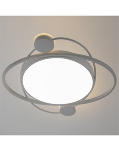 Люстра с ПДУ 1222/1WT LED 120 Вт 3000-6000К белый 50×50×9 см Bayerlux