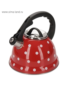 Чайник Promo, со свистком, 2.8 л Regent inox