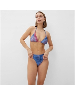 Купальник женский раздельный цвет розовый/синий, размер 44 Minaku