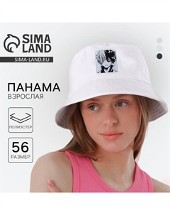 Панама «Аниме, белая, р-р 56 Overhat