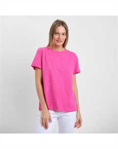 Футболка женская, розовый, размер 44-46 (L) Chic&charisma