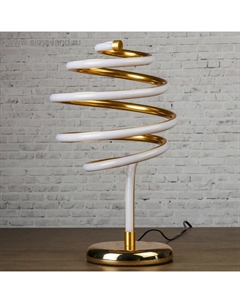 Настольная лампа металл, силикон «Спираль» 5 Вт от 220 В 22.5×22.5×37.5 Risalux