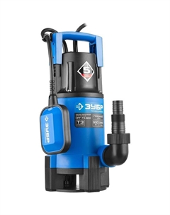 Насос дренажный «ЗУБР» НПГ-Т3-900, для грязной воды, 900 Вт, 240 л/мин, напор 8.5 м Зубр