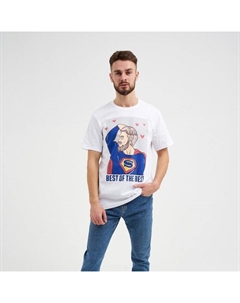 Футболка мужская "Best", белый, р. 56 Kaftan