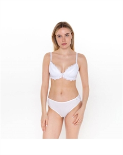 Бюстгальтер женский, цвет белый, размер 80С Вайт коттон