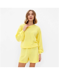Комплект женский (джемпер, шорты) : Casual Collection, цвет лимон, размер 44 Minaku
