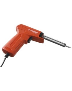 Паяльник-пистолет Мастер, 2 уровня мощности, 420°С, 30-70 Вт, 220 В Зубр