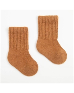 Носки детские с пухом верблюда, рыжие, размер 5 (5-7 лет) Eurowool