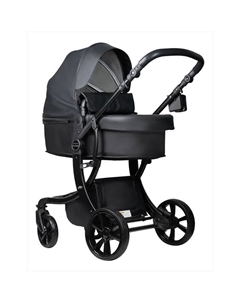 Коляска трансформер Aimile Pro, цвет чёрный Farfello