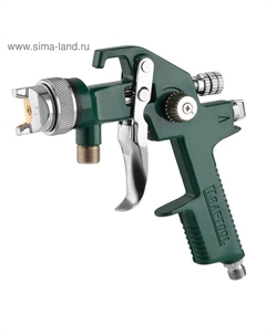 Краскопульт AirKraft, пневматический, HVLP, с нижним бачком, 1.4 мм Kraftool