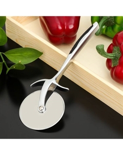 Нож для пиццы и теста Shapes, цвет серебряный Доляна