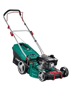 Газонокосилка бензиновая ЗУБР ГБ-460, 4.5 л.с., 3300 Вт, скос 460×75 мм, 3000 об/мин Зубр