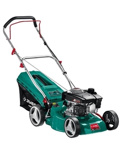 Газонокосилка бензиновая ЗУБР ГБС-410, 3.5 л.с., 2600 Вт, скос 410×75 мм, 3000 об/мин Зубр