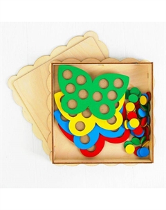 Мозаика «Бабочки», 4 бабочки, 40 кружков d=2 см Smile decor