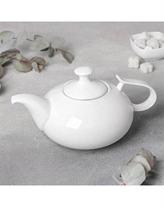 Чайник фарфоровый заварочный Wilmax «Изящество», 1.15 л, цвет белый Wilmax england