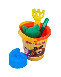 Набор игрушек для песочницы «Маша и Медведь» Соломон