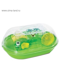 Клетка для мелких животных «Оазис», 44×31.3×17 см, микс цветов Triol