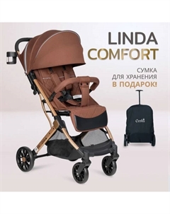 Коляска прогулочная Linda Comfort, цвет шоколадный Costa