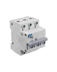 Автоматический выключатель ВА 47-63, 3Р 40 А (C) 4.5кА Etp